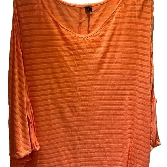 Sexy Women V-neck Plus Size 18/20 Loose Casual 3/4 Sleeve Top Blouse Shirt - Picture 3 of 9